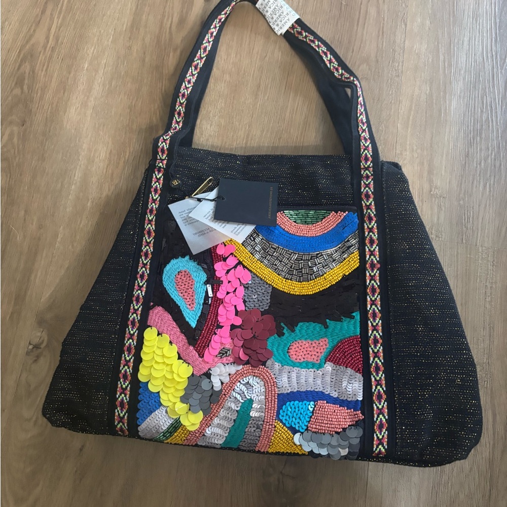 Colorful Embroidered Women's Bag